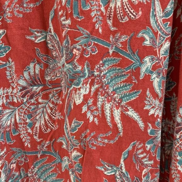 Loft women’s botanical print pants - Picture 3 of 9